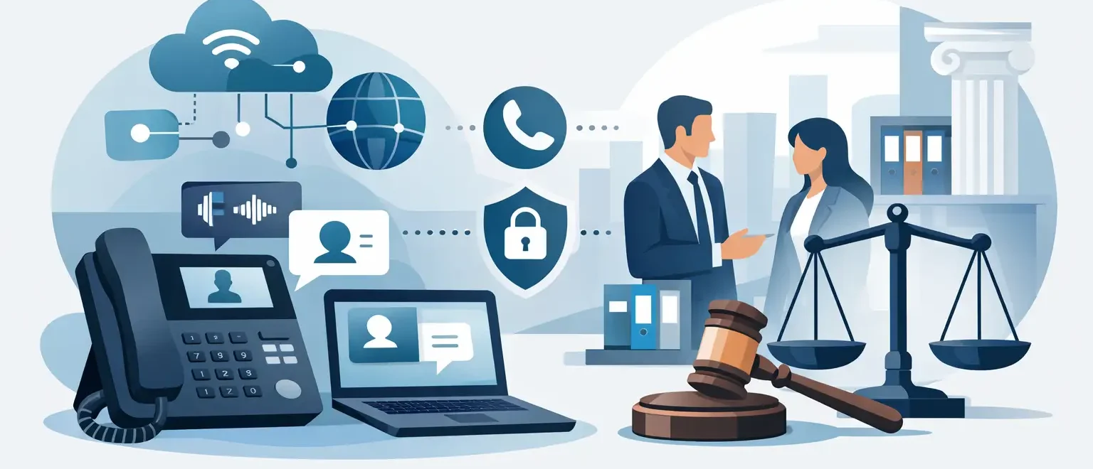 VoIP-Telefonanlage für Kanzlei