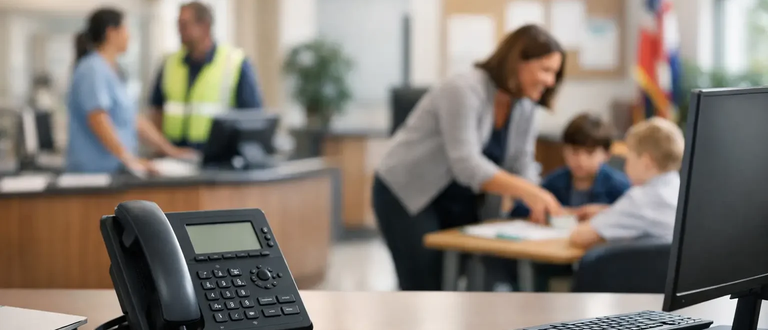 Telefonanlage für öffentliche Einrichtungen