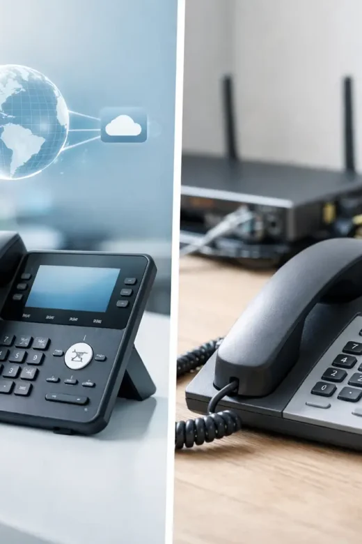 Homepage 3 IP Telefonie gegen ISDN für moderne Unternehmen