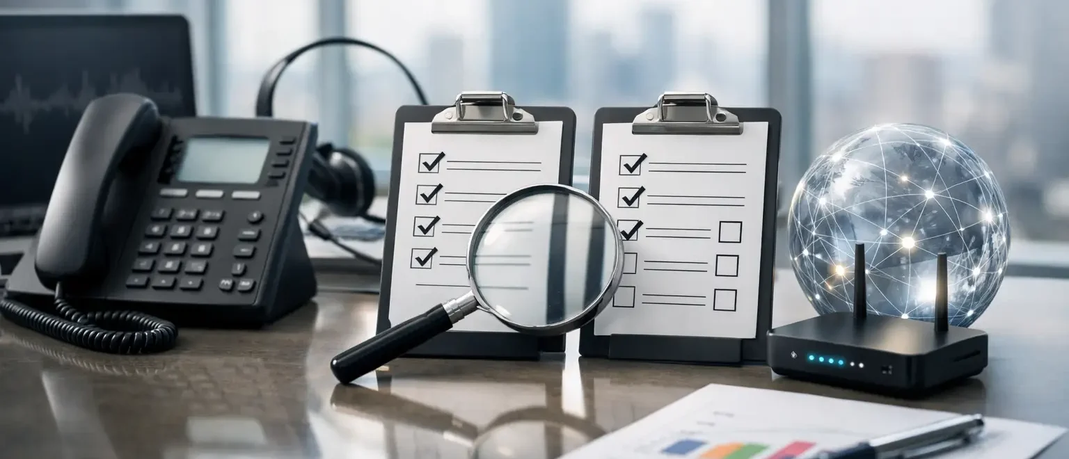 SIP Provider für Business vergleichen mit System