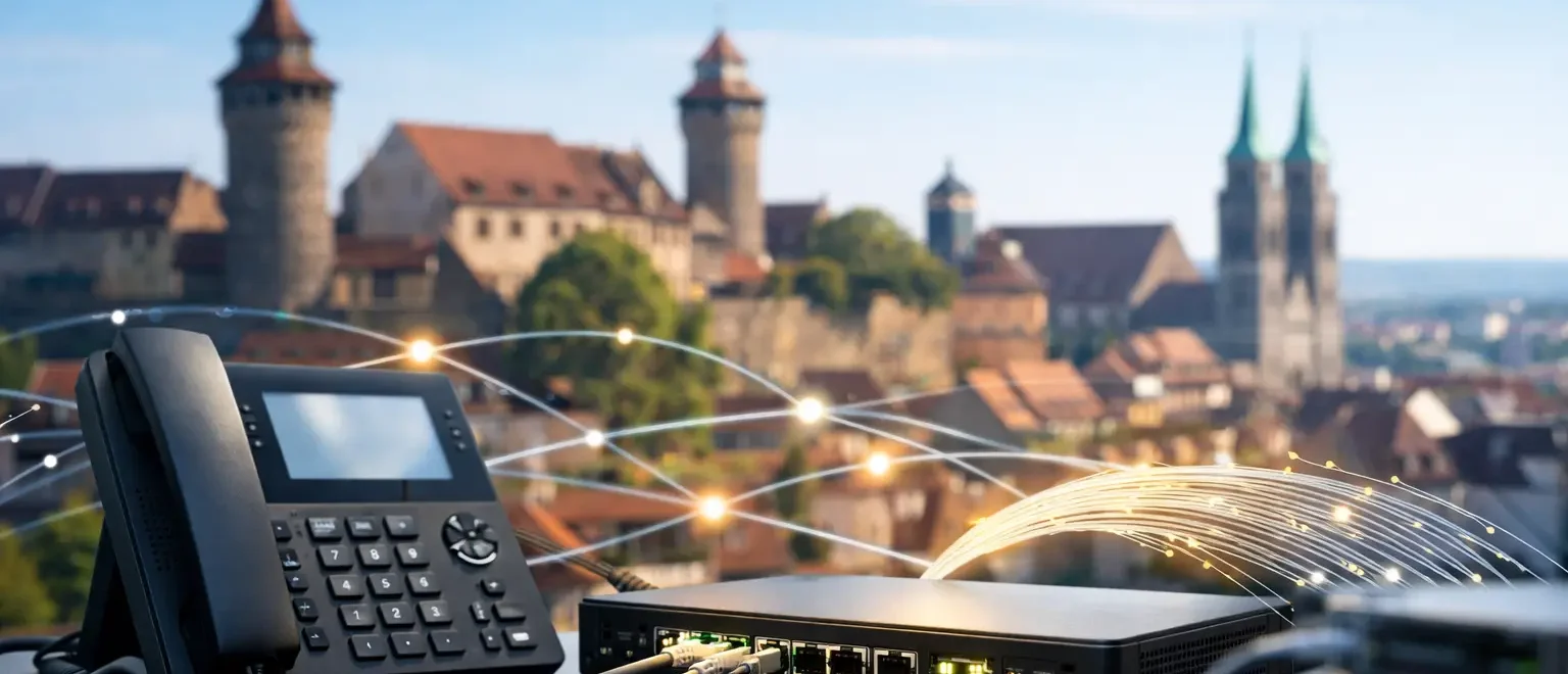 SIP-Trunk Nürnberg für planbare Geschäftstelefonie