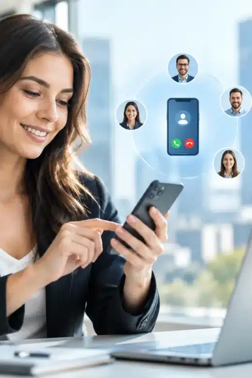 Homepage 3 Yeastar Linkus für mobile Geschäftstelefonie